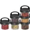 Contenitore di vetro 235 ml, con coperchio da appendere - 3 