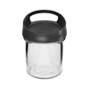Contenitore di vetro 350 ml, con coperchio da appendere  - 1 