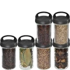 Contenitore di vetro 545 ml, con tappo da appendere - 3 