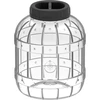 Contenitore multiuso 5L, con tappo a vite nero  - 1 