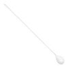 Cucchiaio di plastica bianco 70cm - 5 