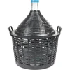 Damigiana per vino 20 L in cesto di plastica - 10 