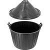 Damigiana per vino 54 L in cesto di plastica - 5 
