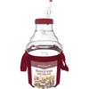 Damigiana per vino leggera, infrangibile, con cinghie, 10 L - 3 