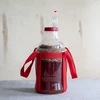 Damigiana per vino leggera, infrangibile, con cinghie, 10 L - 15 