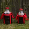 Damigiana per vino leggera, infrangibile, con cinghie, 20 L - 9 