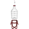 Damigiana per vino leggera, infrangibile, con cinghie, 25 L - 3 