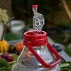Damigiana per vino leggera, infrangibile, con manico, 15 L - 8 