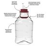 Damigiana per vino leggera, infrangibile con manico, 20 L - 4 