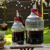 Damigiana per vino leggera, infrangibile, con manico, 25 L - 9 