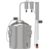 Distillatore classico Convex 18 L - 2 deflemmatori - 5 