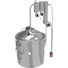 Distillatore classico Convex 18 L - 2 deflemmatori - 3 