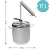 Distillatore Pot-Still su pentola a pressione 17 L - 8 