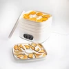 Essiccatore per funghi, frutta, verdure e erbe con regolazione della temperatura, 240W, bianco - 7 