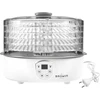 Essiccatore per funghi, frutta, verdure e erbe con regolazione della temperatura, 240W, trasparente - 3 