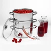 Estrattore di succo in acciaio inox con vaporiera 5 L - 11 