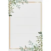 Etichette autoadesive 60 x 90 mm per bottiglie, barattoli, regali motivo floreale - 20 pezzi - 5 