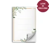 Etichette autoadesive 60 x 90 mm per bottiglie, barattoli, regali motivo floreale - 20 pezzi - 2 