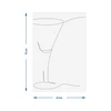 Etichette autoadesive 60 x 90 mm per bottiglie, liquore, alcol, vodka - 20 pezzi - 3 