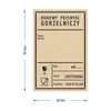 Etichette autoadesive 60x90 mm per bottiglie, vodka, PRL, 20 pezzi - 4 