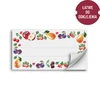 Etichette autoadesive motivo frutta 85/45 mm - 20 pezzi - 2 
