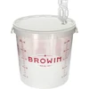 Fermentatore 30 L con stampa e 3 gorgogliatori ['fermentatore', ' secchio fermentatore', ' secchiello fermentatore', ' contenitori per fermentazione', ' fermentatore per vino', ' fermentatori per vino', ' secchio fermentatore Biowin', ' secchio fermentatore Browin', ' gorgogliatori', ' gorgogliatore', ' gorgogliatore per vino', ' gorgogliatore silenzioso', ' gorgogliatore MAXI', ' accessori per vinificazione', ' gorgogliatore orizzontale', ' gorgogliatore per fermentazione', ' kit fermentazione vino e birra', ' fermentazione lattica', ' contenitore da 30 litri']