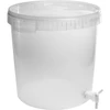 Fermentatore da 30 L con coperchio e rubinetto ['contenitore di fermentazione', ' fermentatore', ' secchio fermentatore', ' secchiello per fermentazione', ' contenitori per fermentazione', ' fermentatore per vino', ' secchio fermentatore con rubinetto', ' fermentatore con rubinetto', ' contenitori per fermentazione del vino', ' Biowin secchio fermentatore', ' Browin secchio fermentatore']