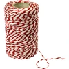 Fili per salumi bianco-rosso cotone (240°C) 55 m - 8 