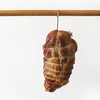 Fili per salumi bianco-rosso cotone (240°C) 55 m - 6 