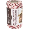 Fili per salumi bianco-rosso cotone (240°C) 55 m - 2 