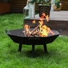 Focolare da giardino ø 70 cm - stile loft - 12 