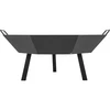 Focolare da giardino ø 70 cm - stile loft - 2 