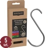 Ganci per affumicatura - S, tagliati a 45° 5mm x 150mm 5 pezzi - 6 