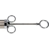Iniettore in acciaio inossidabile 60 ml + 2 aghi - 6 