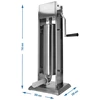 Insaccatrice verticale premium, 7 L - 12 