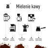 Macinacaffè - elettrico, a macine, con infusore e tazza - 20 