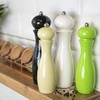 Macinino manuale per pepe e sale, 18 cm, verde - 4 
