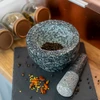 Mortaio da cucina in granito con pestello - 12 