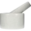 Mortaio da cucina in marmo, bianco, fi 10 cm - 3 