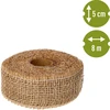 Nastro di iuta 5 cm / 8 m - 4 