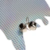 Pendente riflettente repellente per uccelli - gufo con campanelli - 2 