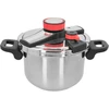 Pentola a pressione in acciaio inox, 6 L ['pentola a pressione da 6 L', ' pentola a pressione', ' cottura in pentola a pressione', ' pentola in acciaio inox', ' adatta a tutti i piani cottura', ' piatti in pentola a pressione', ' pasti sani', ' idea regalo', ' cucina moderna', ' indispensabile in cucina', ' cottura professionale', ' cucina veloce e sana', ' vantaggi della pentola a pressione', ' pentola da 6 litri']