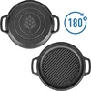Pentola in ghisa con padella, 5 L + 1 L - 8 