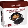 Pentola in ghisa per cottura al forno, 5,5 L - 6 