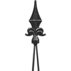 Pergola in metallo - Piramide, 135 cm - 2 