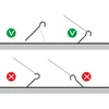 Picchetti piegati per tenda - 10 pezzi - 5 