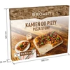 Pietra per pizza rettangolare, realizzata in cordierite, - 38 x 30,5 cm - 6 