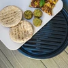 Pietra per pizza rettangolare, realizzata in cordierite, - 38 x 30,5 cm - 15 
