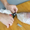 Pinza per salumi + 60 clip - 5 