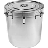 Pojemnik ze stali nierdzewnej 94 L z pokrywką - 3 pojemnik fermentacyjny, do fermentacji, fermentacja, domowe wino, domowe piwo